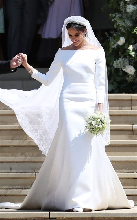 givenchy haute couture wedding gown custom designed by clarewaightkeller|Meghan Markle Weds in Givenchy by Clare Waight Keller.